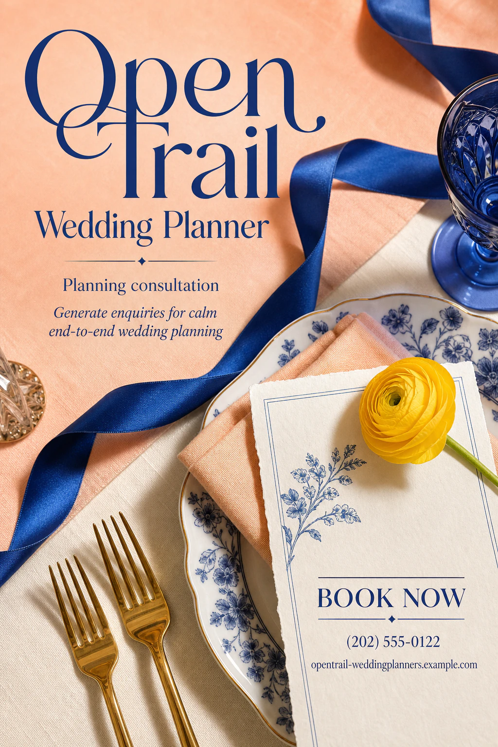 wedding planner flyer template