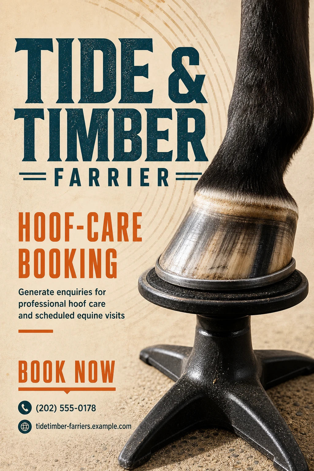 farrier flyer template