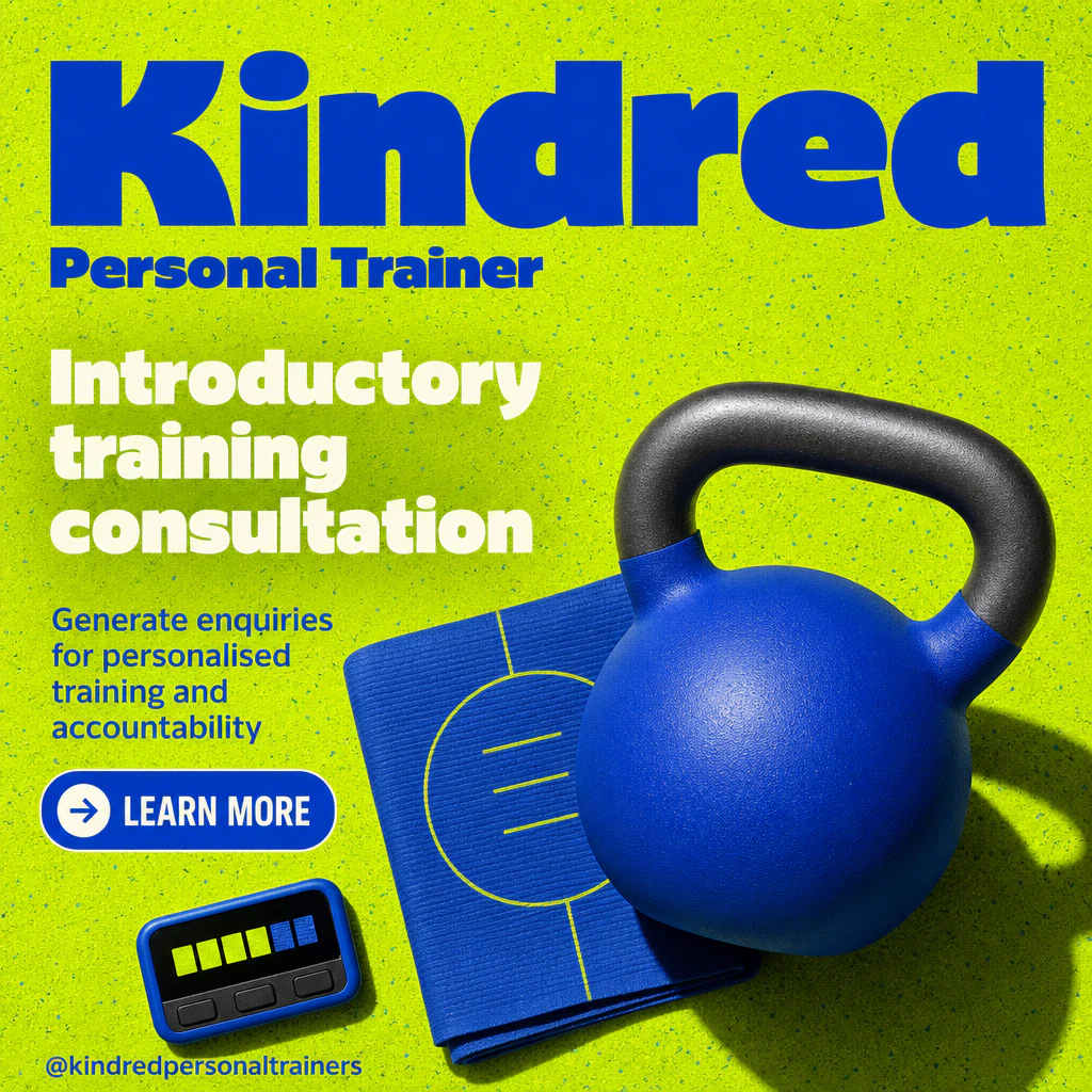 personal trainer social post template
