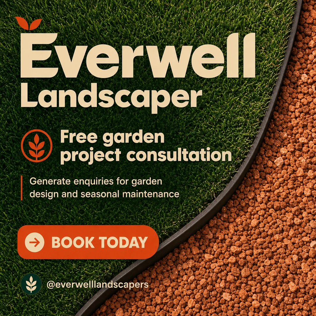 landscaper social post template