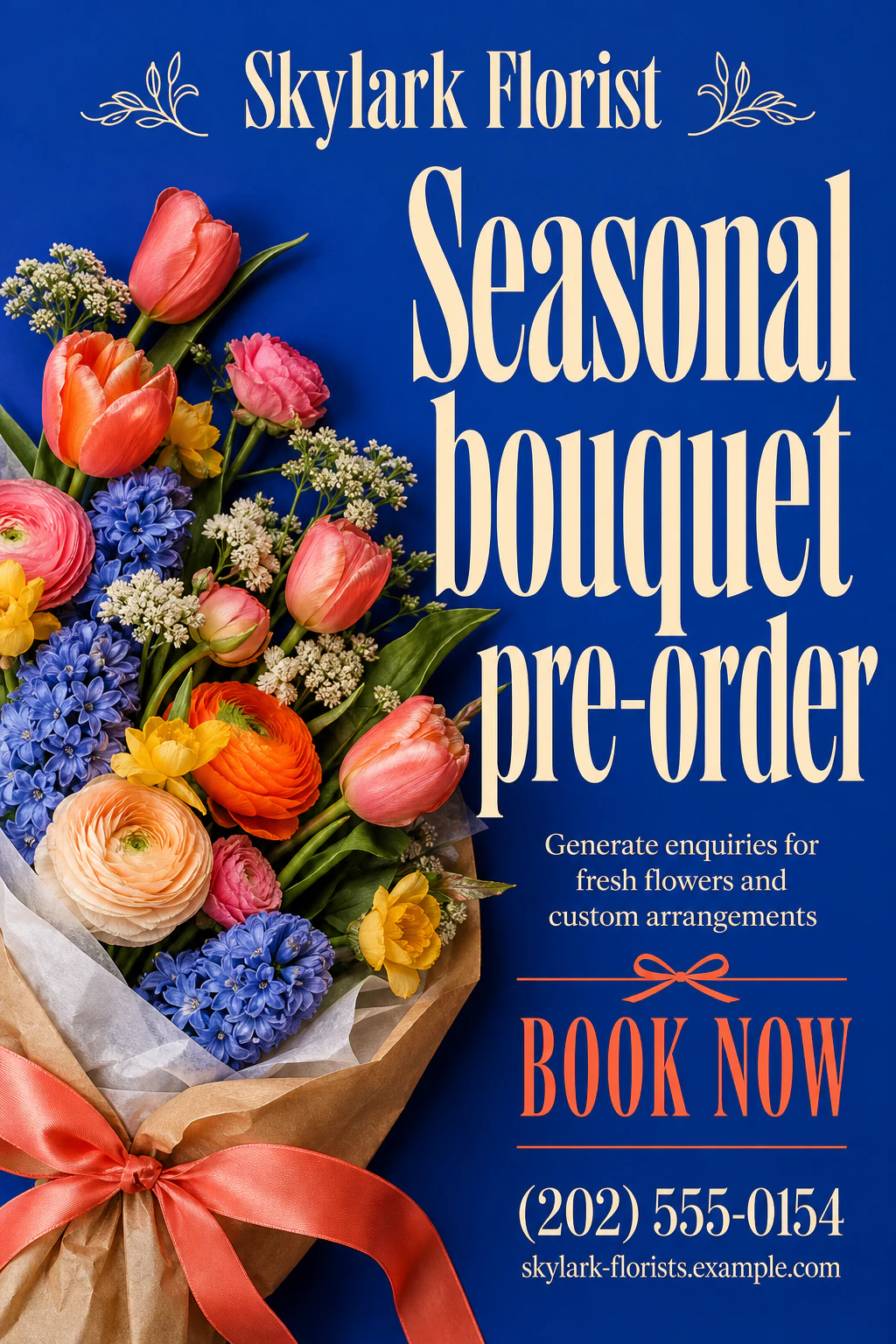 florist flyer template