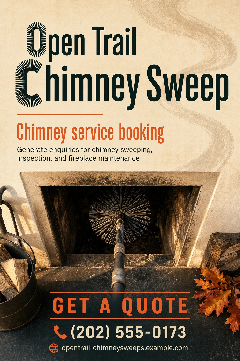 chimney sweep flyer template