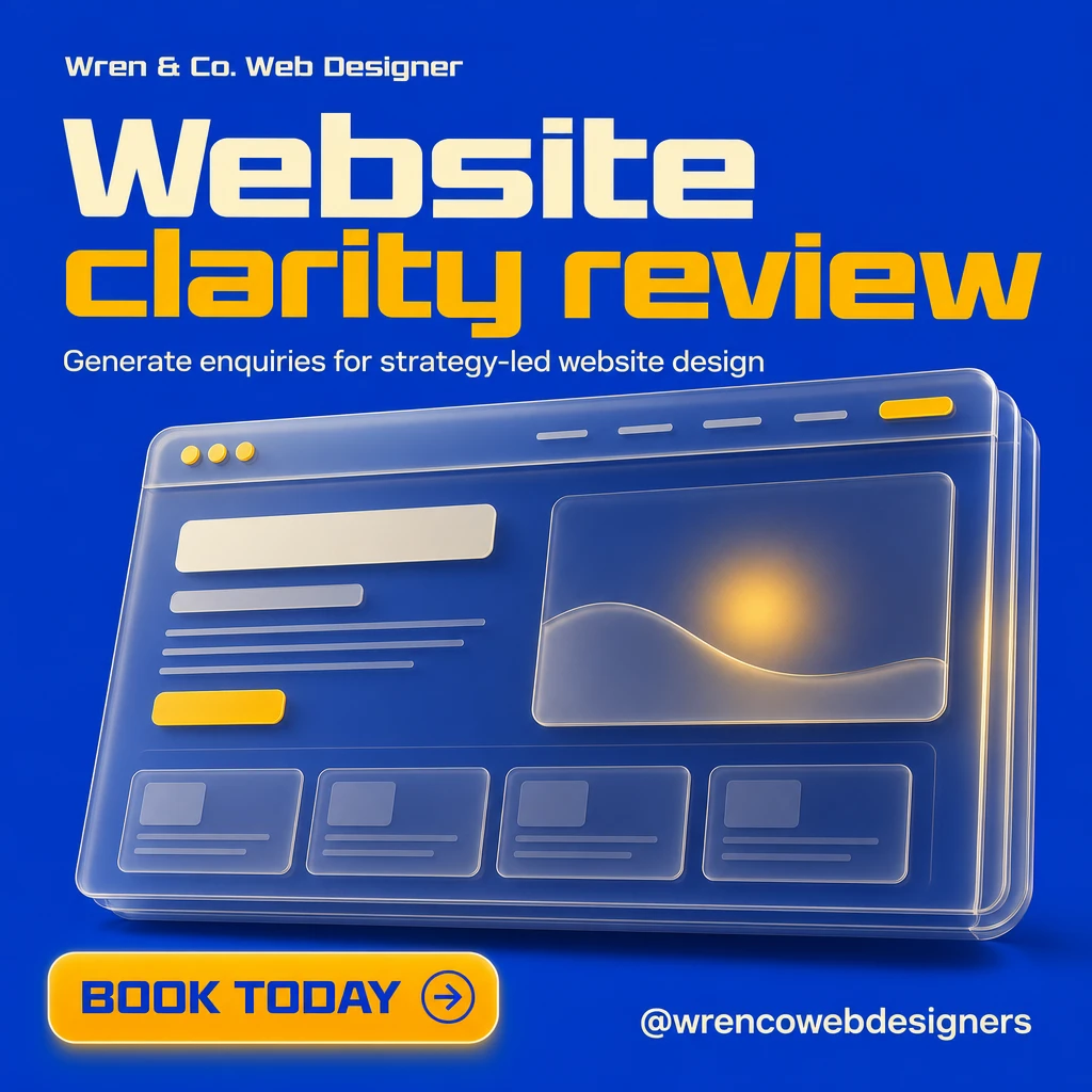 web designer social post template
