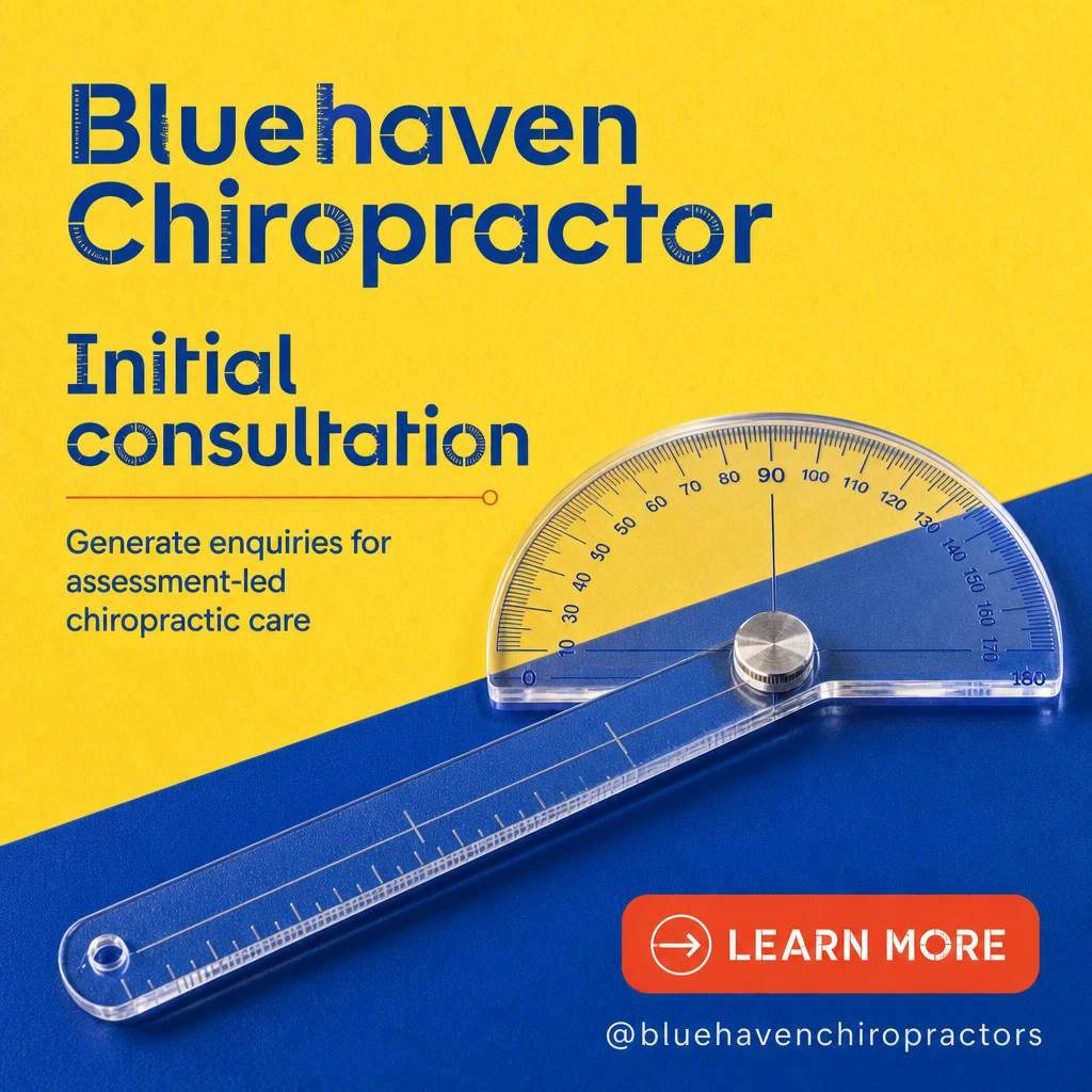 chiropractor social post template