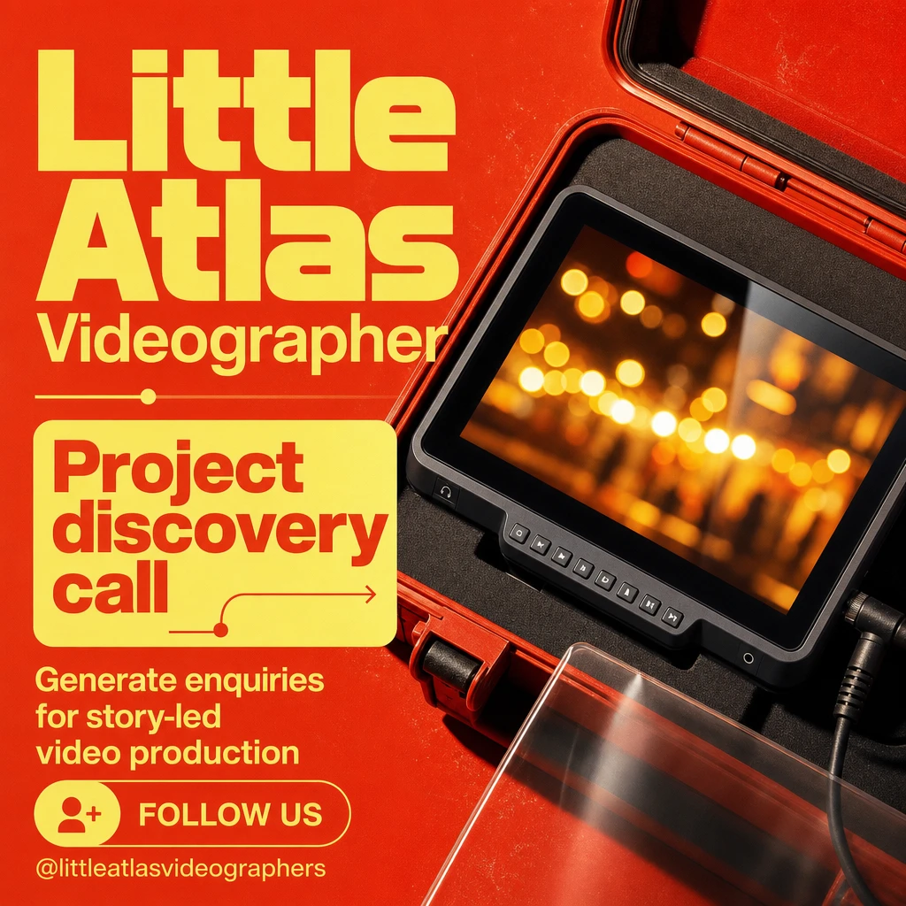 videographer social post template