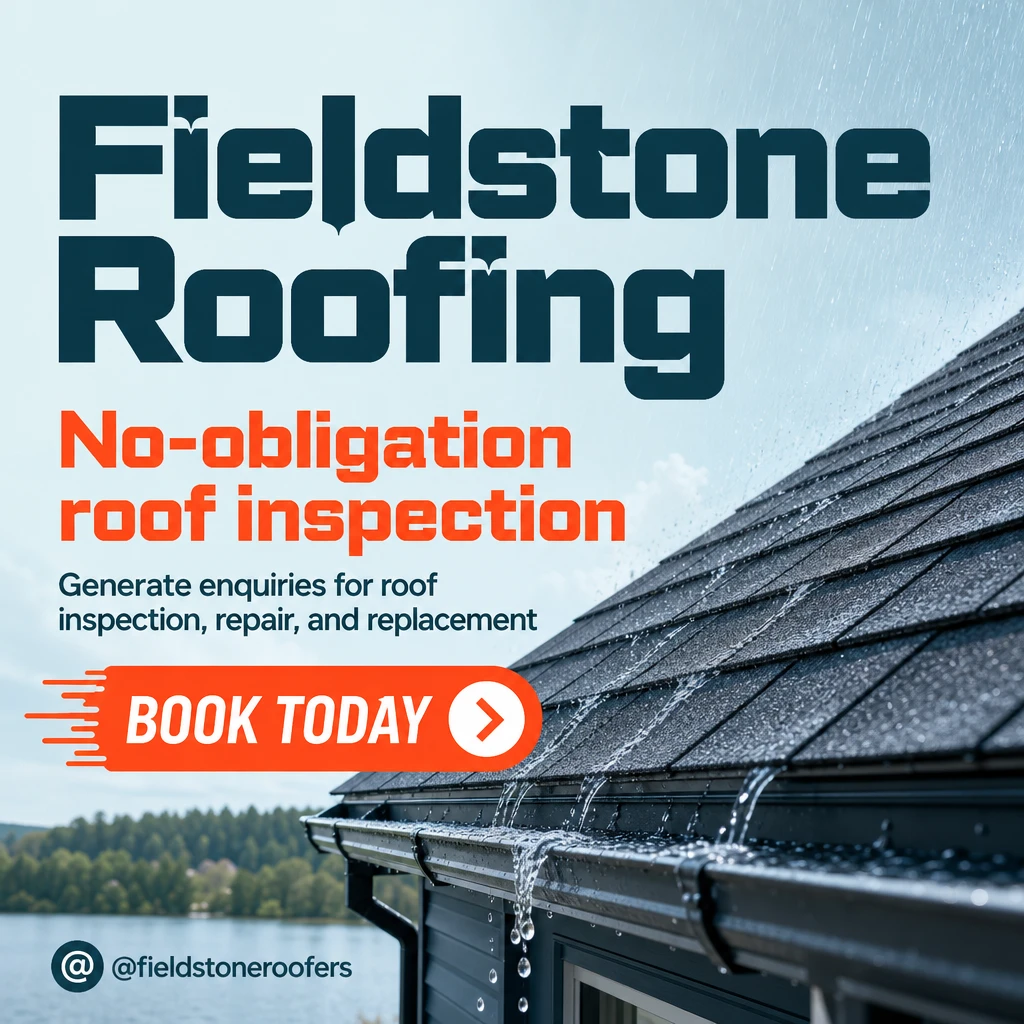roofing company social post template