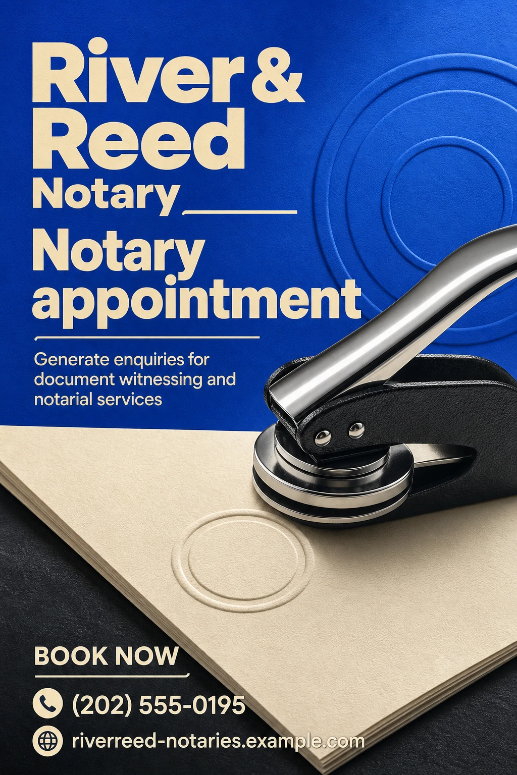 notary flyer template