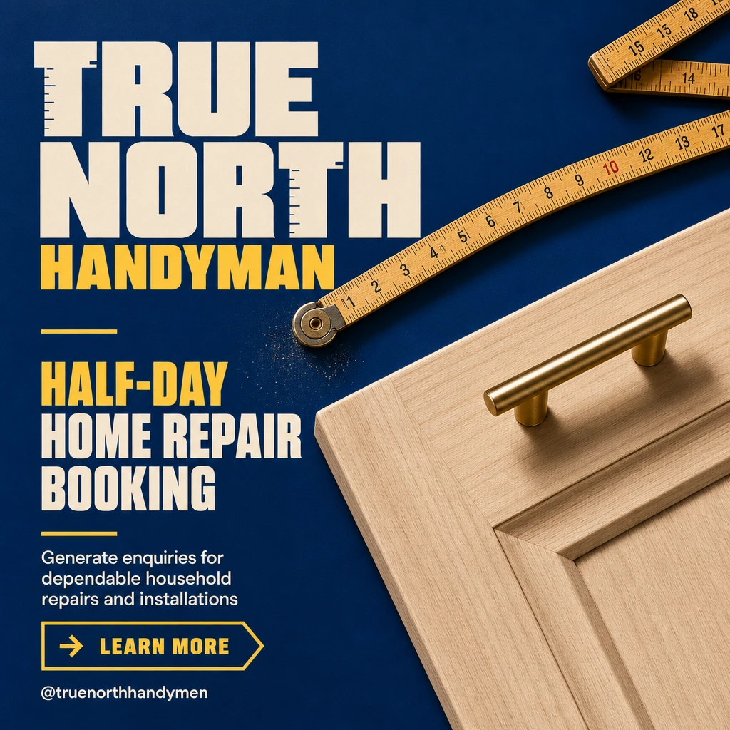 handyman social post template