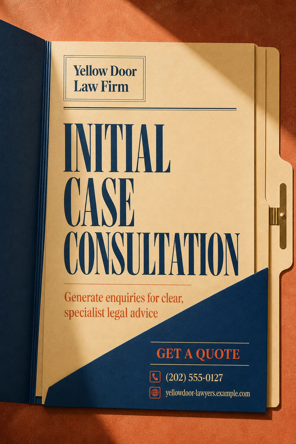 law firm flyer template