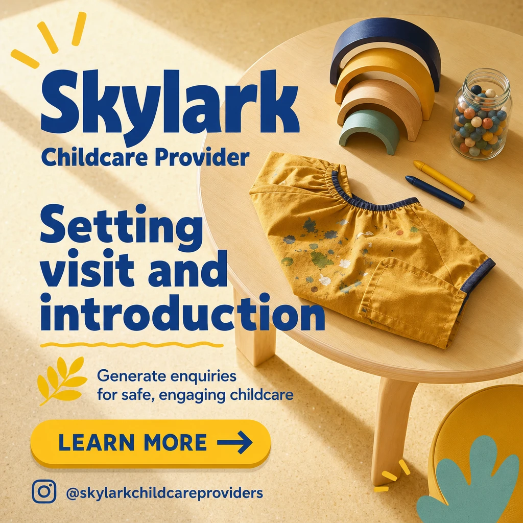 childcare provider social post template